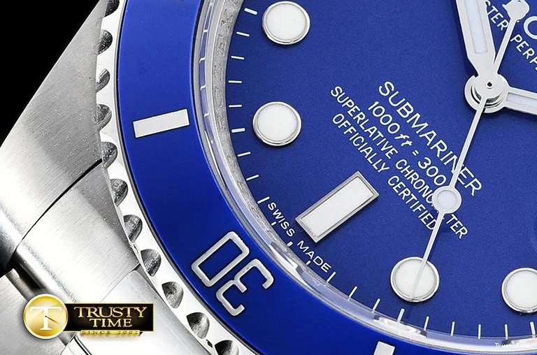 0522 HighQuality ROLSUB0257 – Submariner 116619LN SS SS Blue JF Asia 1031